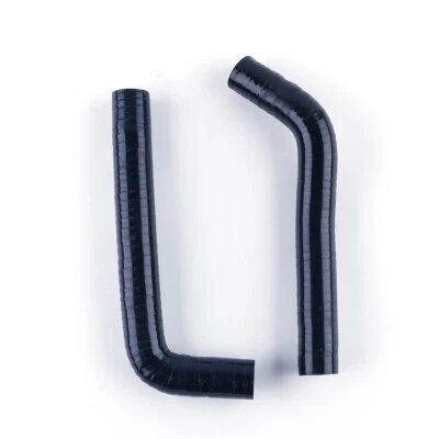 Manguera de radiador de silicona negra para Yamaha YFZ 450 YFZ450 2004-2013 2005 2006 2007 Foto 1 de 4