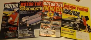 Motor Trend Lot of 4 Magazines 1997 - 2003 - 2005 - Picture 1 of 1