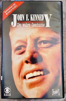 John F. Kennedy - Die wahre Geschichte - Original deutsche VHS Video Rarität  - Bild 1 von 2