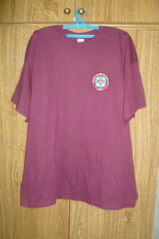 Heart of Midlothian FC Hearts Gildan Retro Football Shirt 1960s 60s Men Size 2XL Cover
