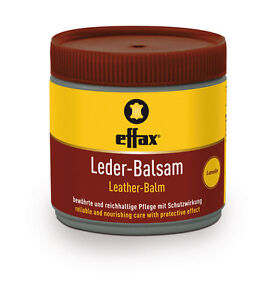 Effax LEATHER BALSAM Balm Tack Saddle Care Nourish And Condition 150ml or 500ml