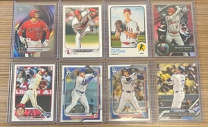 SHOHEI OHTANI 8 Card Lot Dodgers and Angels - Picture 1 of 2