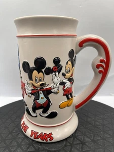 Disney Mickey Mouse Through Years Jumbo Ceramic Coffee Mug Collectible NEW - Picture 1 of 9