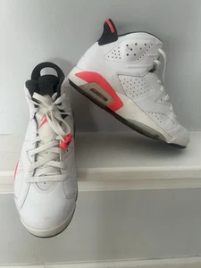 Air Jordan 6 Retro 2014 White Infrared Herren Größe 9,5 384664 123 - Bild 1 von 13