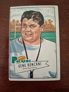 1952 Bowman Small Gene Ronzani Rookie Low Grade #135 Green Bay Packers - Picture 1 of 2