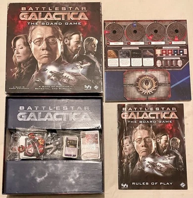 Battlestar Galactica The Board Game 2012 Fantasy Flight 100% Complete - Image 1 of 4