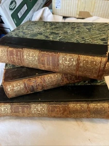Les Miserables by Victor Hugo 1887 Volumes 3,4, and 5 Illustrated - Good - Picture 1 of 11