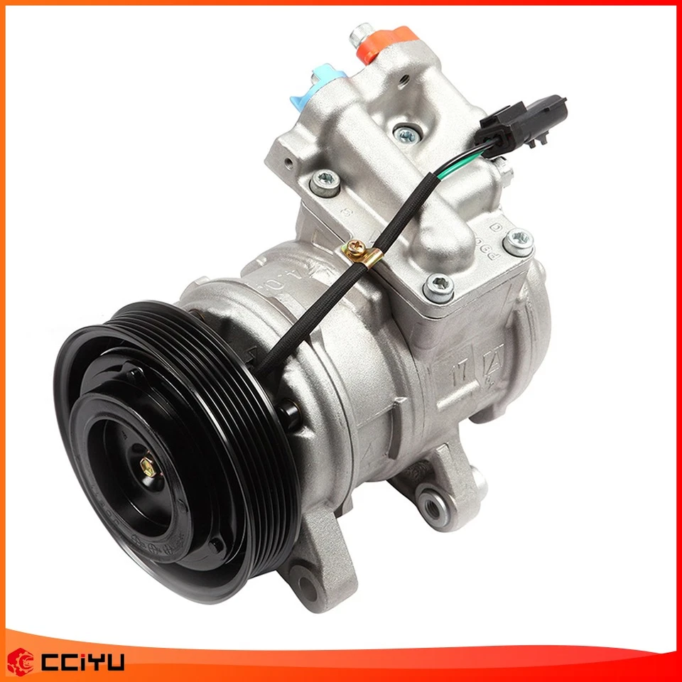 For 1999-2006 Jeep Wrangler 4.0L 2000-2006 Jeep TJ A/C Compressor 4.0L CO 22034C - Image 1 of 4