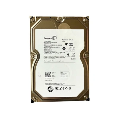 Seagate Barracuda 1TB 7200 RPM 3.5 inch (ST31000528AS) Hard Drive Wiped/Tested - Image 1 of 4