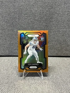 2023 Panini Prizm Jack Campbell Orange Prizm /249 #330 Rookie RC - Lions - Picture 1 of 2