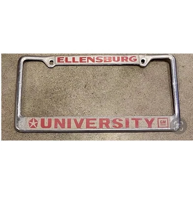 MARCO DE MATRÍCULA DE CAMIÓN GM VINTAGE AÑOS 70 CHEVROLET CROMADO WA GMC CHEVY Foto 1 de 3