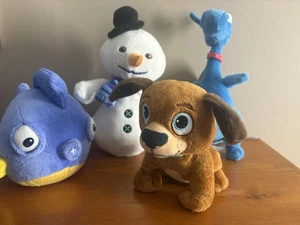 Lot 4 Doc McStuffins Disney Plush Stuffed Animal - Chilly Squeaker Stuffy  Findo - Picture 1 of 4
