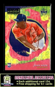 2022 Panini Diamond Kings Artist's Proof Blue #141 Joan Adon Nationals - Picture 1 of 2