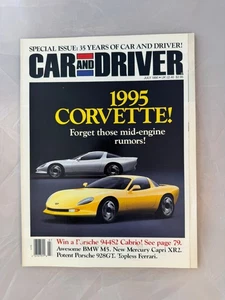 Car and Driver July 1990 – Classic 1990 Automotive Magazine Vintage Collectible - Imagen 1 de 2
