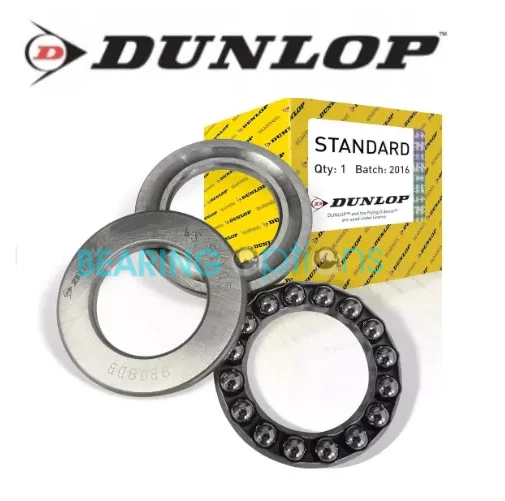 DUNLOP - HIGH QUALITY 51113 Dunlop Thrust Bearing 65mm X 90mm X 18mm