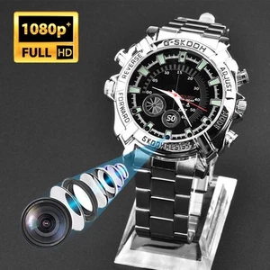 Mini Reloj Cámara HD 1080P Reloj Pulsera Video Grabadora Detección de Movimiento 16/32/64GB - Imagen 1 de 24