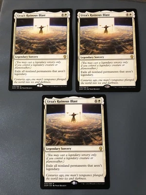 Urza’s Ruinousblast X3 Dominaria NM Cond See Pics Front/Back - Image 1 of 4