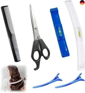 6pcs Pony Schneiden Hilfe Hair Cutting Clip Haare Schneiden Haarschneide - Bild 1 von 7