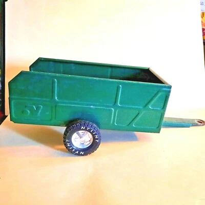 Vintage 70's Nylint Green Farm Trailer - Image 1 of 4