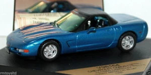 VITESSE 1/43 - V98164 CHEVROLET CORVETTE CLOSED CABRIOLET LIGHT METALLIC BLUE 98 - Picture 1 of 2