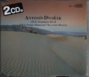 ANTONIN DVORAK SYMPHONY NO.8 - STRING SERENADE/SLAVONIC DANCES - 2 CD NEW SEALED - Picture 1 of 2