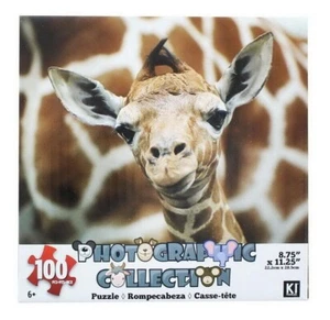 Rompecabezas de colección fotográfica de 100 piezas de rompecabezas KI - jirafa - Imagen 1 de 1