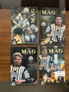 4 x Notts County Home Programmes 1993-1994 Season - Picture 1 of 5