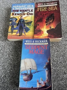 Tracy Hickman and Margaret Weis vintage Books Bundle X 3 Various Series Shd15 - Picture 1 of 18
