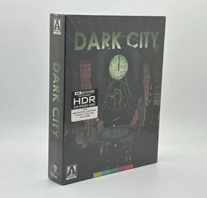 Dark City (1998) 4K Ultra HD UHD Arrow Video Limited Edition Slip Box Set NEW - Foto 1 di 7