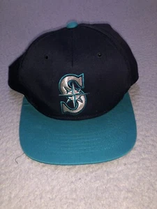 Seattle Mariners Hat Cap Snapback Boys Blue Baseball New Era Kids Youth - Picture 1 of 13
