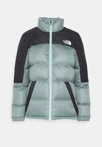 Chaqueta de plumón The North Face Diablo negra azulada en polvo para mujer talla S M - Imagen 1 de 5