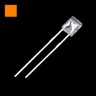 50pcs 2x3x4mm Orange Rectangle Water Clear Orange LED Light Lamp Leds