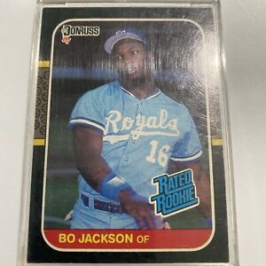 1987 Donruss - Rated Rookie #35 Bo Jackson
