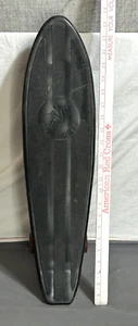1970s 1980s Vintage 24" NEWPORTER black plastic SKATEBOARD Great Shape SEE VIDEO - Picture 1 of 13