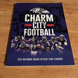 Baltimore Ravens NFL 2022 Official Team Yearbook Charm City Football - Picture 1 of 1