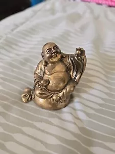 Statua Buddha oro - Foto 1 di 3