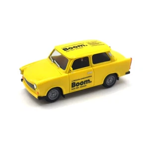 Herpa 430852 Trabant 601S "Boom" gelb Maßstab 1:87 Modellauto - Picture 1 of 1