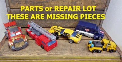 Transformers Optimus Prime HUD Huffer Energon Rodimus Bumblebee Carga útil LOTE DE PIEZAS Foto 1 de 4