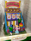Lemax Carnival Clownin Around Game Booth Clown Ring Toss Fair Amusement Park