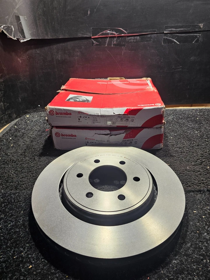 (CANTIDAD 2) Rotor de disco de freno delantero Brembo 350 mm para Ford Expedition F-150 Lincoln Foto 1 de 4