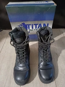 Kombat UK Titan Tactical Boots Black Size 7 Military Combat New Army Navy - Picture 1 of 18