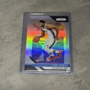 2018-19 Panini Prizm Joel Embiid Silver Prizm Refractor #259 - Sixers - Picture 1 of 2