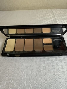 Profusion Cosmetics 6 Shade Contour/Highlight Palette & Brush, New! - Picture 1 of 6