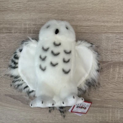 ВОЛШЕБНИК плюшевая СНЕЖНАЯ СОВА мягкая игрушка - на Douglas Cuddle игрушки - #3841 новый с Ярлыками - Изображение 1 из 4