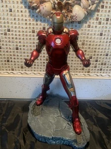 Kotobukiya Iron Man Mark 7 ARTFX Statue Marvel Avengers - Lights Up & Clean EUC! - Picture 1 of 11