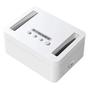 Metal Timed Lock Box,Time Lock Box with Child Lock and LED Display4937 - Foto 1 di 7