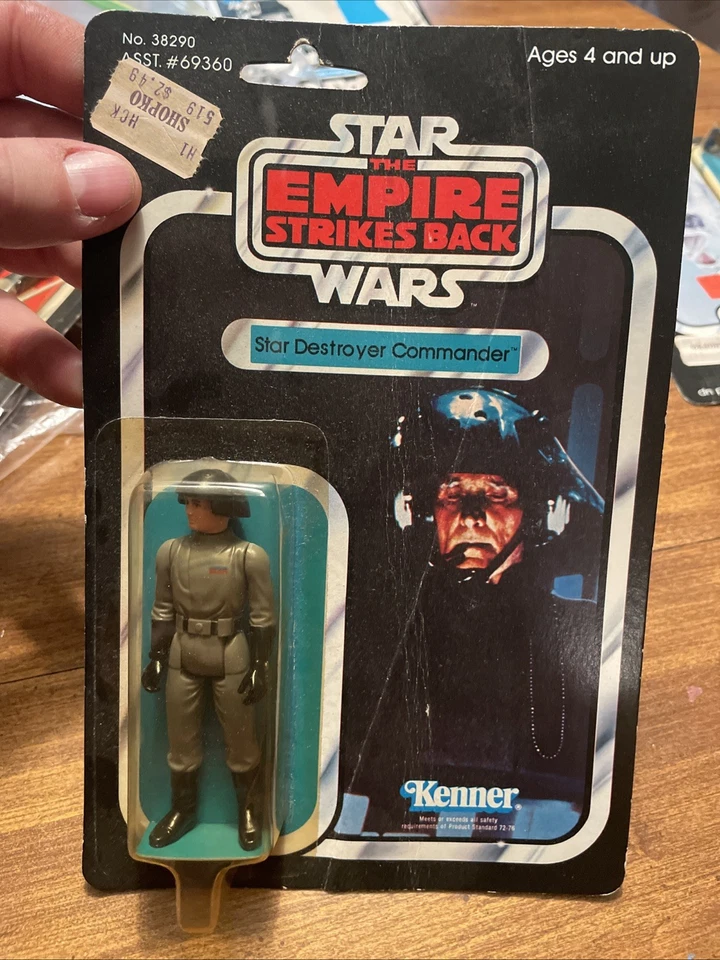 Vintage 1978 Kenner Star Wars 20 Back a Sw20a Death Squad Commander Card First12