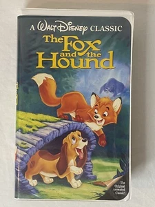 Walt Disney Classic - The Fox and the Hound (VHS, 1994) Rare Black Diamond 2041 - Picture 1 of 16