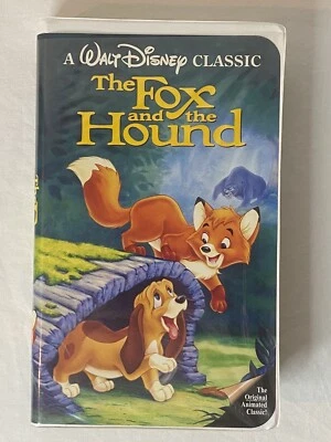 Walt Disney Classic - The Fox and the Hound (VHS, 1994) Rare Black Diamond 2041 - Image 1 of 4