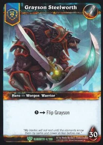 World of Warcraft TCG Grayson Steelworth - War of the Elements 4/220 - Picture 1 of 2